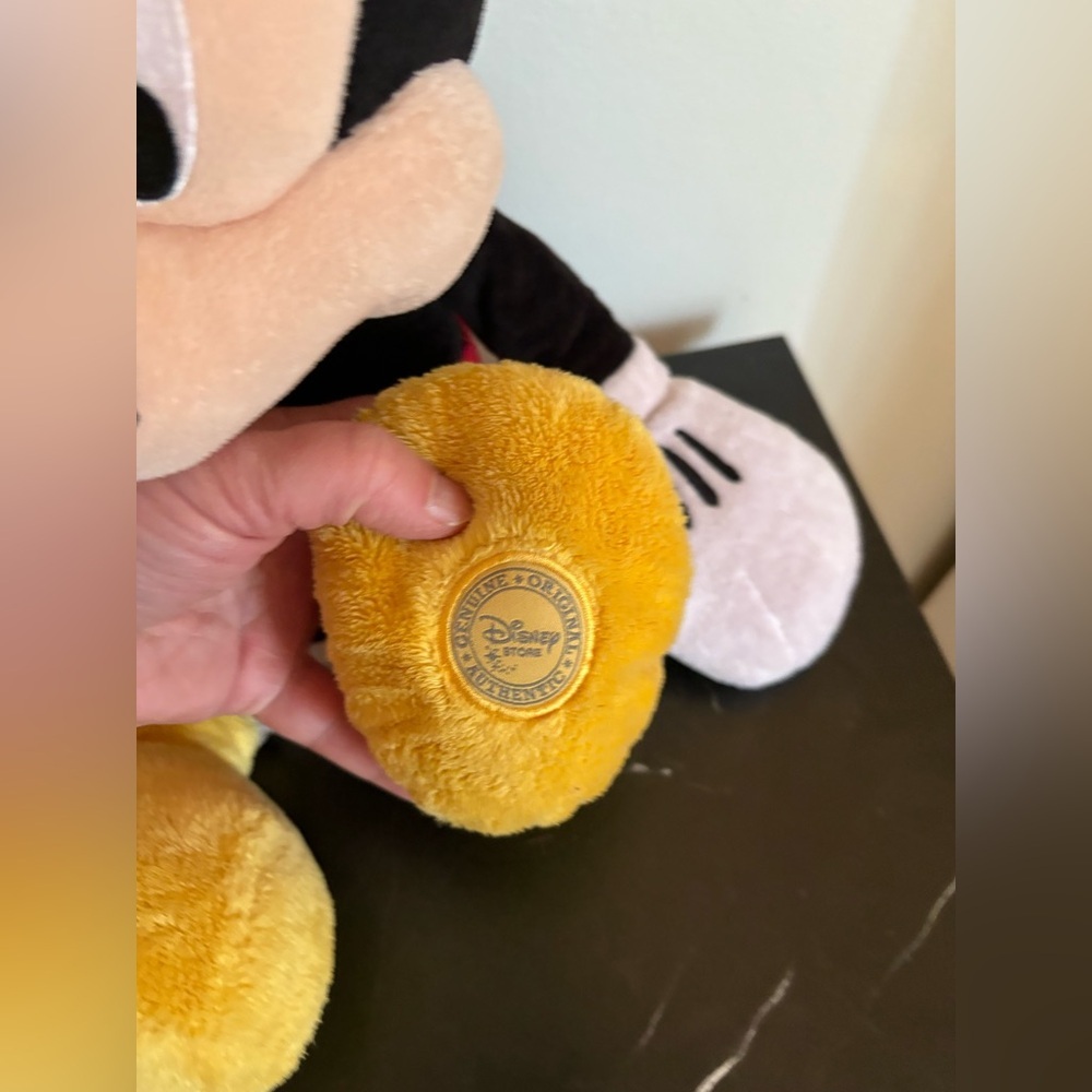Disney Store Authentic Mickey Mouse Plush Toy Stuffed Animal 18” EUC - Picture 2 of 3